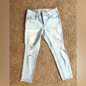 American Eagle Light Wash Jegging